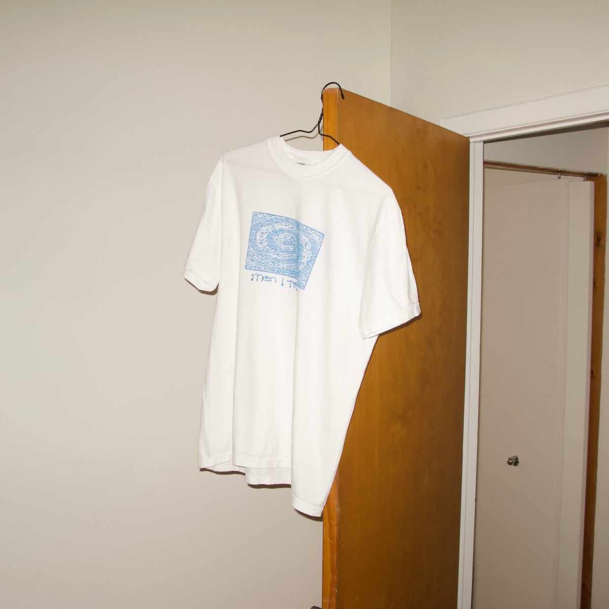 T-Shirt - Galaxy - White (Bright Blue Variant)