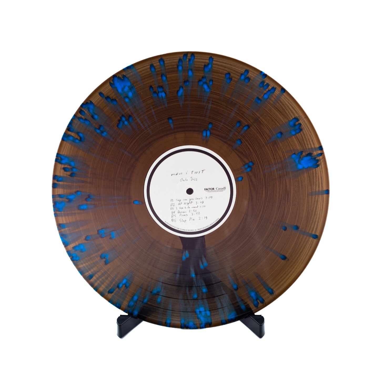 Vinyl - Oncle Jazz - Black & Blue Splatter Variant